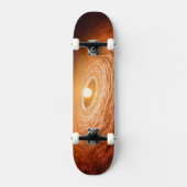 Datenträger von Material umgeben Star Fu Orionis. Skateboard (Vorderseite)