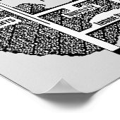 Datenverarbeitung Poster (Ecke)