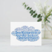 Datenverwaltung Cloud.jpg Postkarte (Stehend Vorderseite)