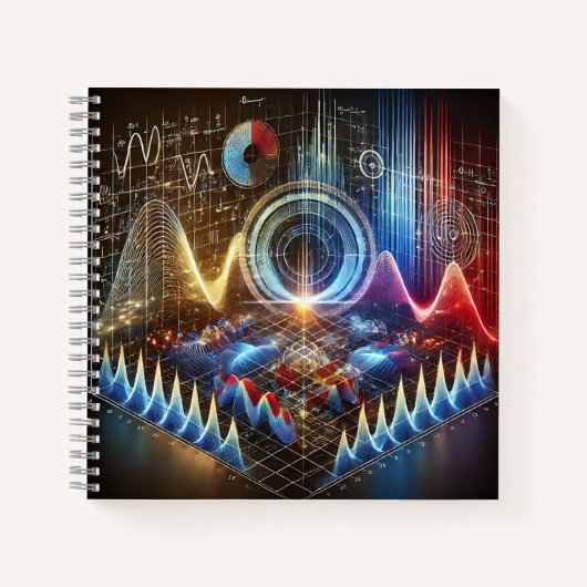 Datenvisualisierung und mathematische Einsicht Notizblock (Vorderseite)