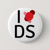 Datenwissenschaft der Liebe I Button (Vorderseite)