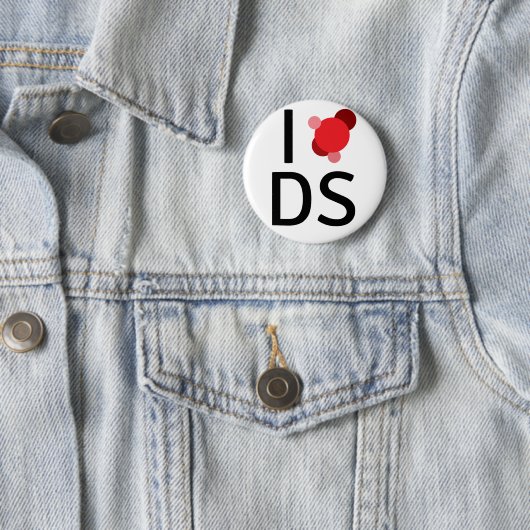 Datenwissenschaft der Liebe I Button (Beispiel)