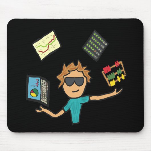 Datenwissenschaft Mousepad (Vorne)