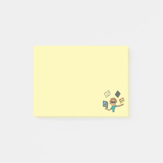 Datenwissenschaft Post-it Klebezettel (Vorderseite)