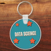 Datenwissenschaft Schlüsselanhänger (Vorderseite)