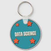 Datenwissenschaft Schlüsselanhänger (Rückseite)
