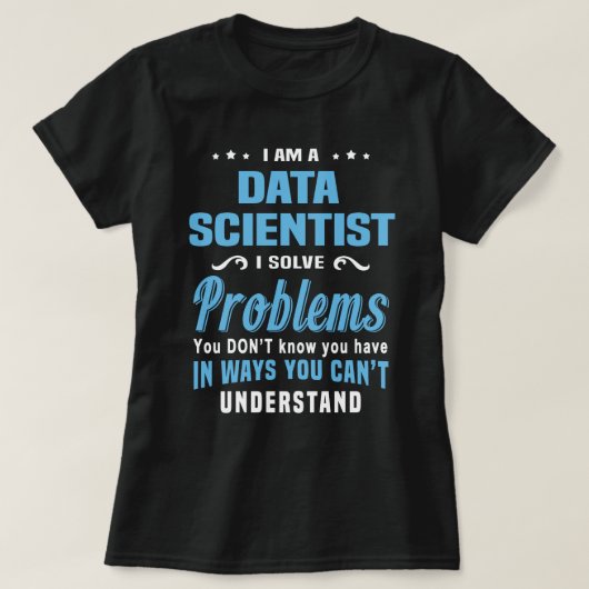 Datenwissenschaftler T-Shirt (Design vorne)