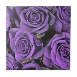 datieren lila Rosen-Rosen des Blumenstraußes uAwg Fliese