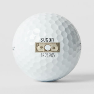 Datierter personalisierter Hole-in-One-Titleist-Pr Golfball