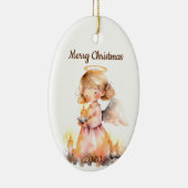 Dating Christmas Angel for Joy Sessing Keramik Ornament (Rechts)