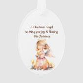 Dating Christmas Angel for Joy Sessing Ornament (Rückseite)