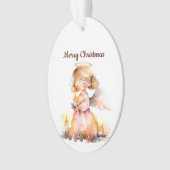 Dating Christmas Angel for Joy Sessing Ornament (Vorderseite)
