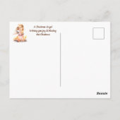 Dating Christmas Angel for Joy Sessing Postkarte (Rückseite)