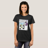 Dating mit Trauben und Wein  T-Shirt (Vorne ganz)
