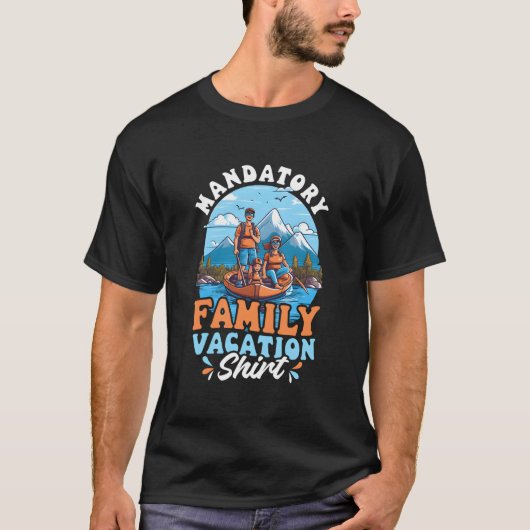 Datory Family Vacation Summer Vacation T-Shirt (Vorderseite)