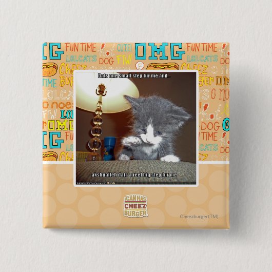 Dats ein kleiner Schrittpelz ich Button (Vorderseite)