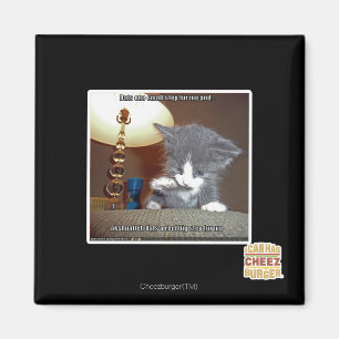 Dats ein kleiner Schrittpelz ich Magnet