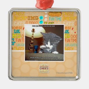 Dats ein kleiner Schrittpelz ich Ornament Aus Metall