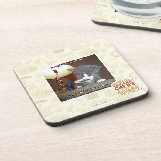 Dats ein kleiner Schrittpelz ich Untersetzer (Linke Seite)