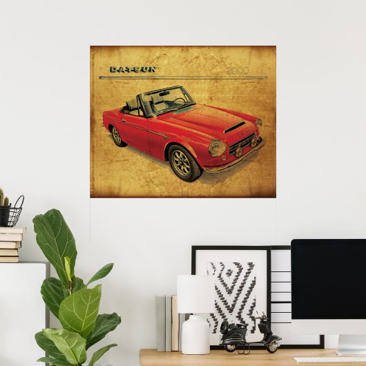 Datsun 2000 Fairlady Poster (Heimbüro)