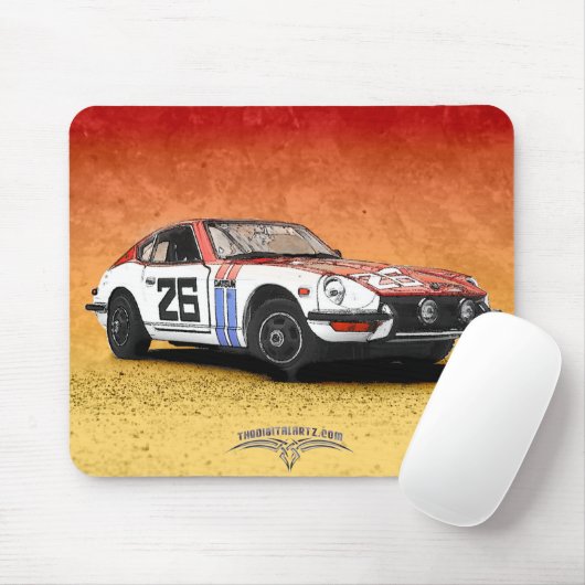 Datsun 240 Z Mousepad (Mit Mouse)