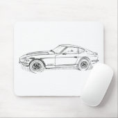 Datsun 240Z Mousepad (Mit Mouse)