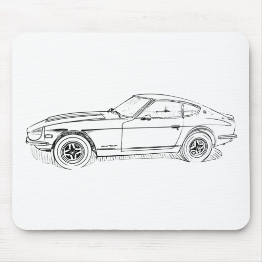 Datsun 240Z Mousepad (Vorne)