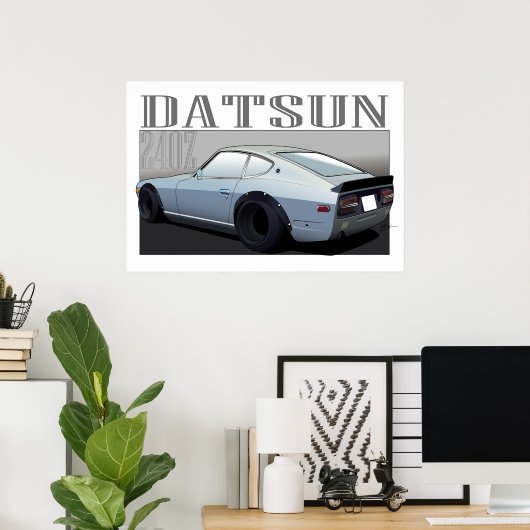 Datsun 240z Poster (Heimbüro)