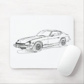 Datsun 280Z Mousepad (Mit Mouse)