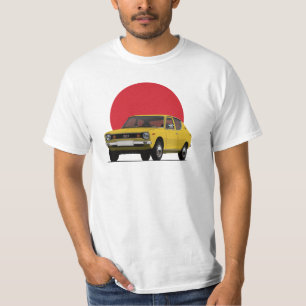 Datsun Cherry E10 100A/120A - Rote Sonne 9 Farben  T-Shirt