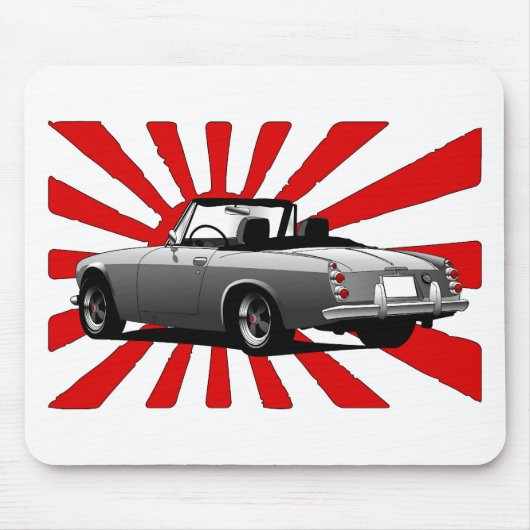 Datsun Fairlady Roadster-Mausunterlage Mousepad (Vorne)