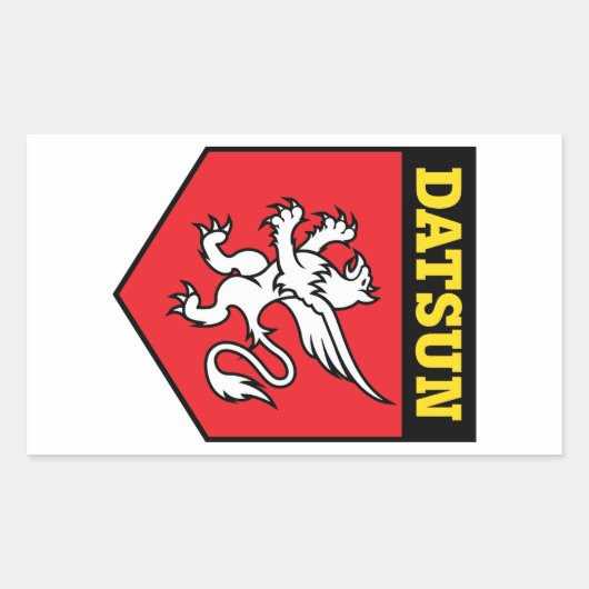 Datsun Griffin Sticker (Vorderseite)