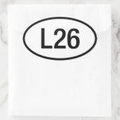 Datsun Nissan L26 Motor Sticker 260Z (Tasche)