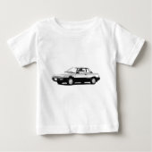Datsun Nissan Pulsar EXA Turbo 1984 Baby T-shirt (Vorderseite)