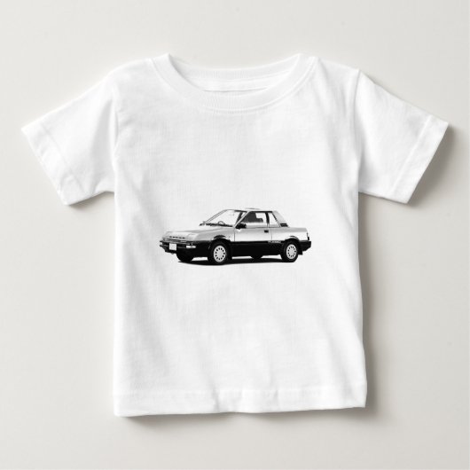 Datsun Nissan Pulsar EXA Turbo 1984 Baby T-shirt (Vorderseite)
