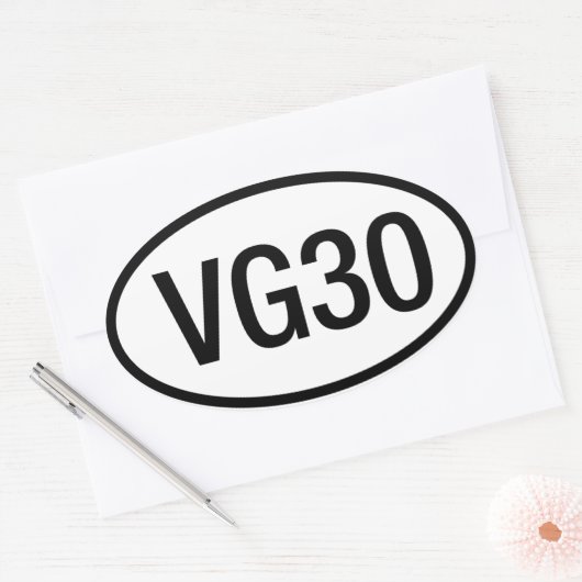 Datsun Nissan VG30 Motor Sticker (Umschlag)