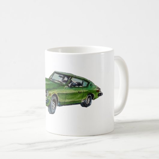 Datsun Z Artwork Tasse (VorderseiteRechts)