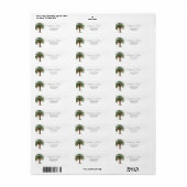 Dattelpalmenbaum Elegant Modern Chic (Vorne)