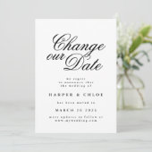Datum ändern save the date (Stehend Vorderseite)