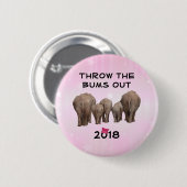 Datum auf 2020 ändern rosa Hat das Raus verwerfen Button (Vorne & Hinten)