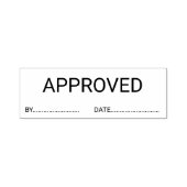 Datum, das durch Anpassbar genehmigt wurde Permastempel (Design)