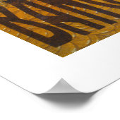 Datum Denaro per la Vittoria (weiß) Poster (Ecke)