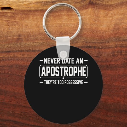 Datum der Annahme des Englischlehrers Schlüsselanhänger (Vorderseite)