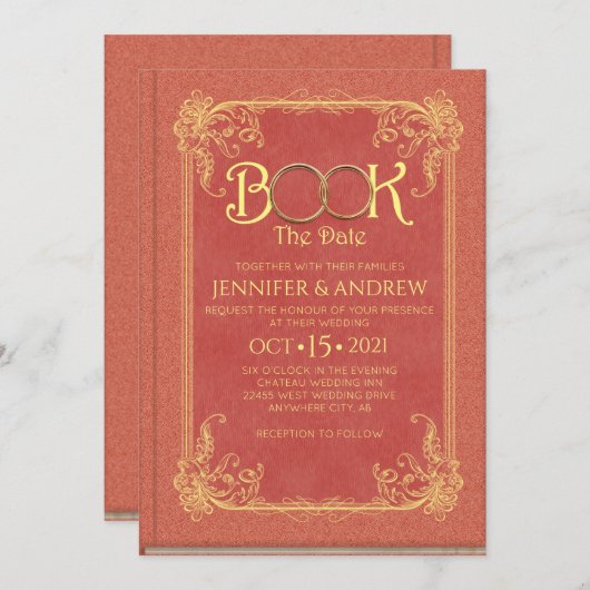 Datum der Einladung (Vorne/Hinten)