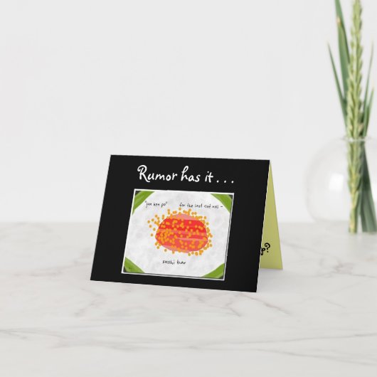 Datum der Einladung (Vorderseite)