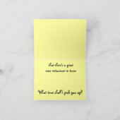 Datum der Einladung (Innenseite)