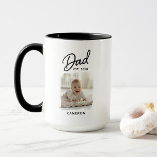 Datum der Gründung des Dad-Fotos Tasse