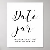 Datum der Hochzeit Poster (Vorne)
