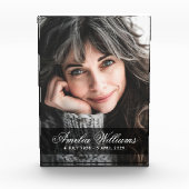 Datum der Kalligraphie-Foto-Kalligraphie Fotoblock (Vorderseite)