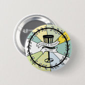 Datum der Personalisierten Einführung von Disk Gol Button (Vorne & Hinten)